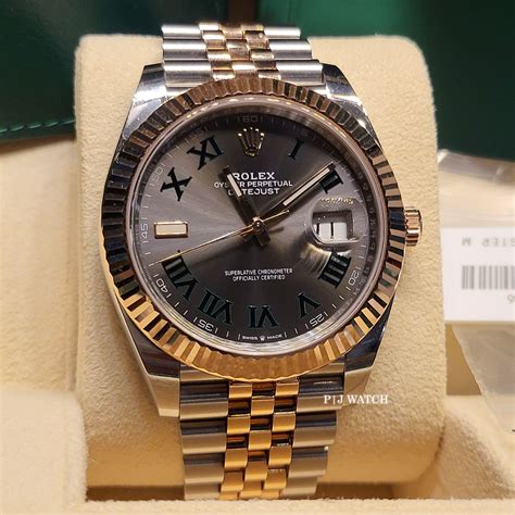 rolex datejust 41mm roman numeral